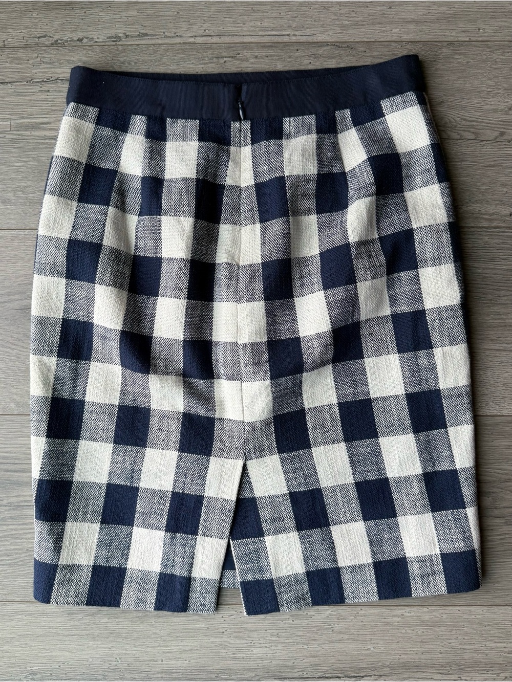 J Crew Pencil skirt in cotton-linen tweed - Picture 3 of 5